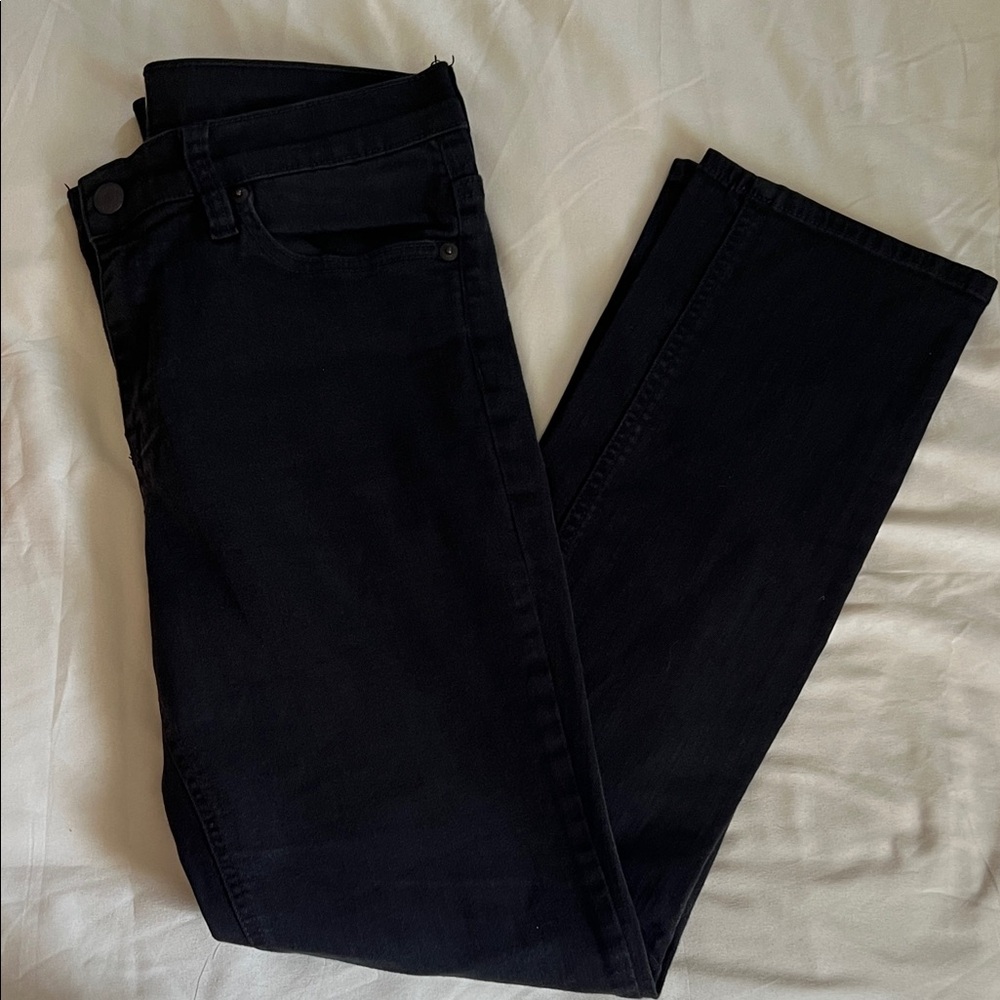 J. Crew Black Matchstick Jeans Size 30P
